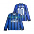 Camisola Inter de Milão SNEIJDER 10 2009 Retro Homem Equipamento Primeiro 2010 Manga Comprida